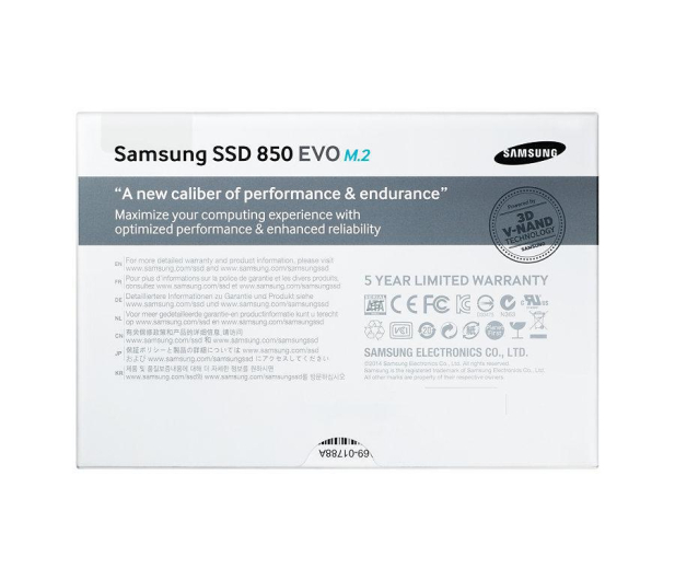 Samsung 250GB M.2 SSD 850 EVO - 244003 - zdjęcie 7